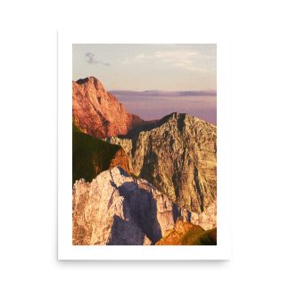 Vintage Peaks – Fine Art Print (Julian Alps – Slovenia)